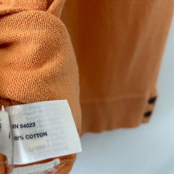 Gap Womens Orange & Blue V-Neck Long Sleeve Cardigan Sweater Size L Lot Of 2 - Picture 5 of 10